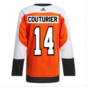 Philadelphia Flyers Trikot Sean Couturier Adidas 2023-24 Orange Heim Authentic - Herren